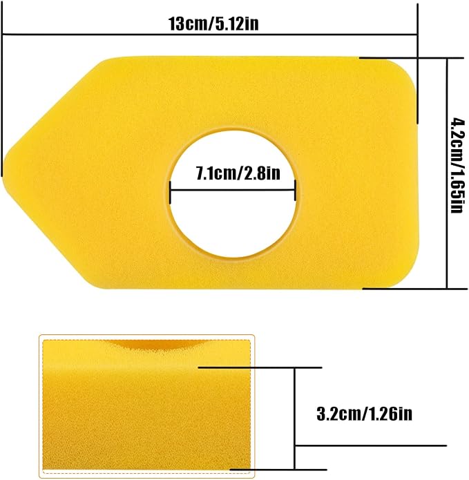 LOCOPOW 2 Pack Air Filter 698369 - Image 2