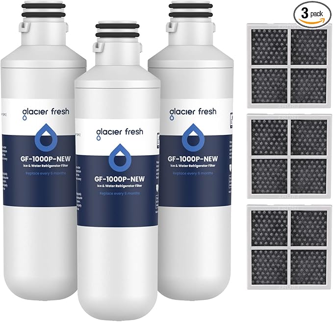 GLACIER FRESH LT1000PC Replacement Water Filter, Compatible by GLACIERFRESH