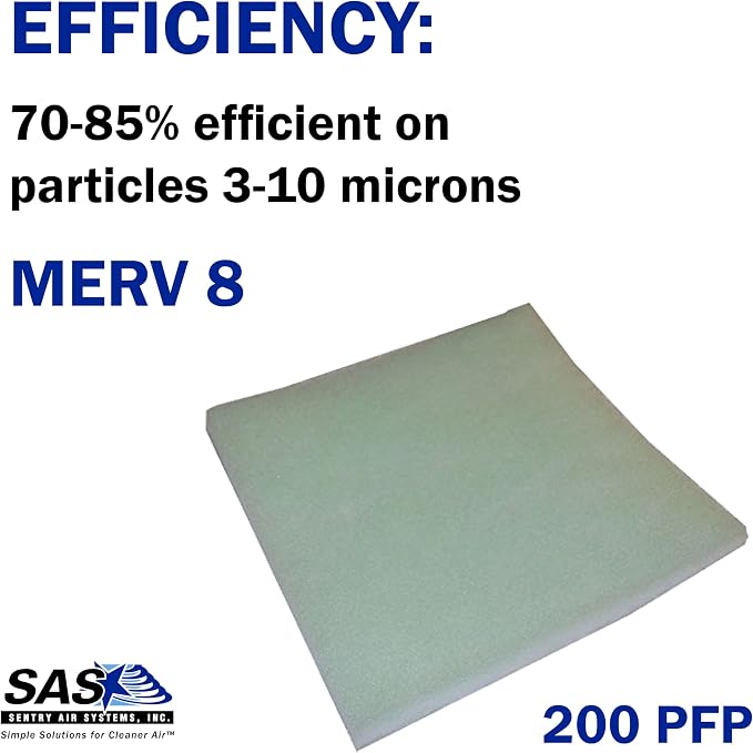 Pre-Filters 12 Pack for Model 200 Sentry Air Systems – MERV 8 Pre-Filter for - Image 3