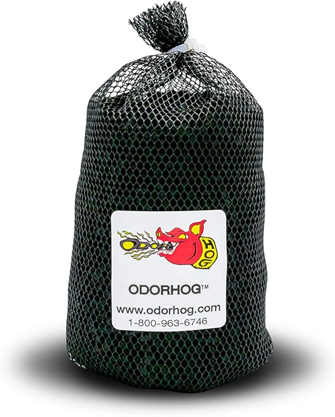 OdorHog Metal Cap Slip On Vent Stack Pipe Filter 2" Black ABS, Removes Outdoor - Image 2