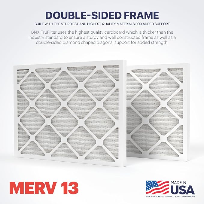 BNX TruFilter 24x30x1 Air Filter MERV 13 - Image 4
