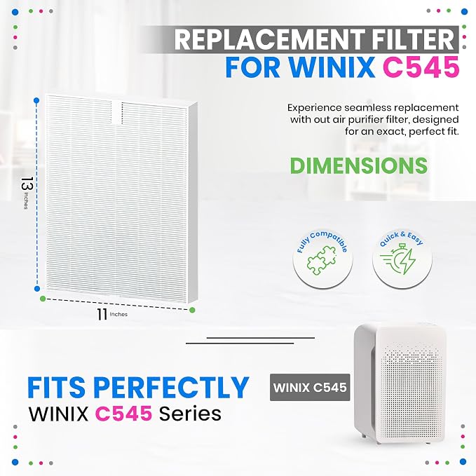 Bagean C545 HEPA Filter S Compatible - Image 3