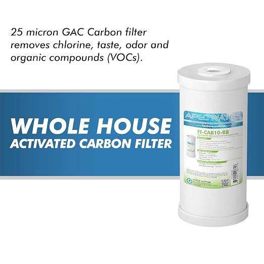 APEC Water Systems CB1-CAB10-BB Whole House Carbon Water Filter - Image 5