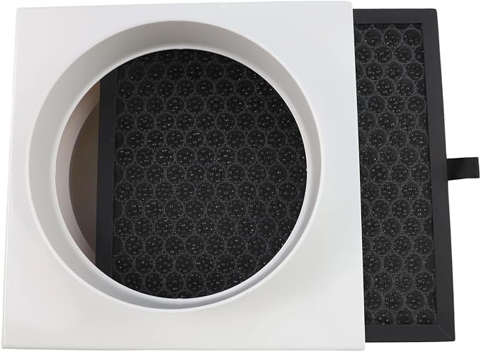 Duct Air Filter, High-Efficiency HEPA Activated Carbon by Unknown