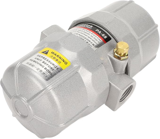 Universal Automatic Drain Valve Pneumatic Filter, 1/2in NPT Interface Drainage - Image 2