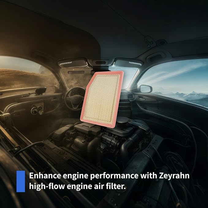 Cabin & Engine Air Filter Kit for 2019-2025 Chevrolet Silverado 1500, GMC - Image 6