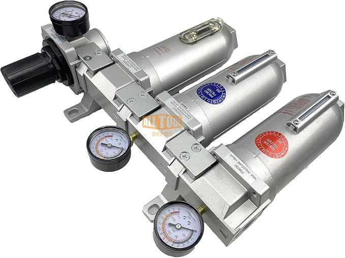 1" NPT SUPER DUTY Industrial Grade 4 Stages Filter Coalescing Desiccant Dryer - Image 5