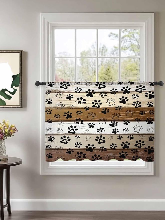 Sheer Curtains 45 Inch Length - Image 2