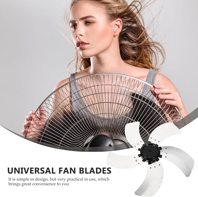 Ciieeo 5 Floor Fan Blade Universal Fan Blades Table Repair Part Outdoor Leaves - Image 3