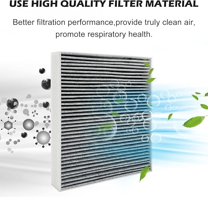 2Pcs Capume for Cabin Air Filter JM133 Fits for 2021-2025 2026 Elantra - Image 2