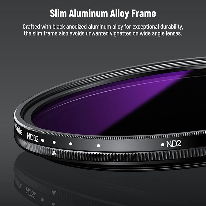 NEEWER 67mm ND2-32 Variable ND Filter - Image 7