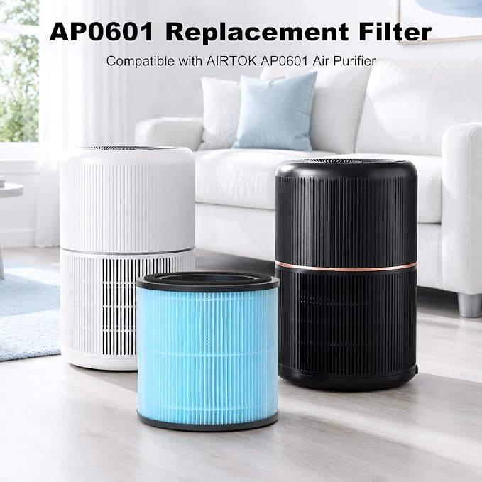 4 Pack AP0601 Replacement Filter Compatible - Image 2