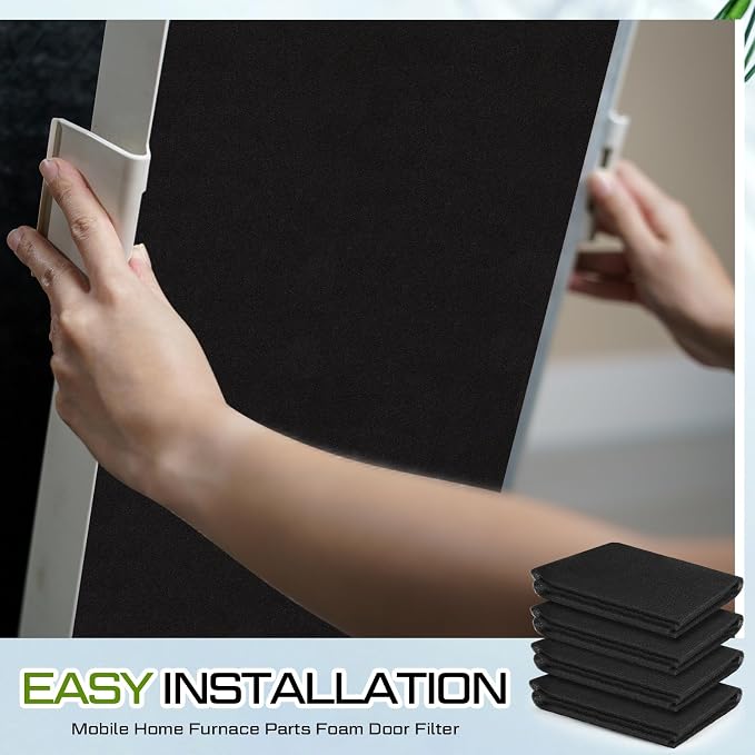 Nuanchu 4 Pack 26" x 16" x 1/4" Mobile Home Furnace Door Filter Furnace Parts - Image 4