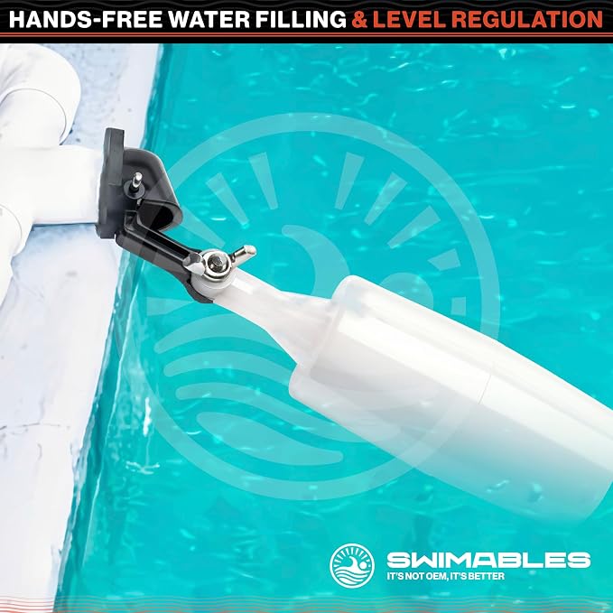 Swimables 3/8" and 1/2" Pool Auto Fill Float Valve Replacement | Includes - Image 8