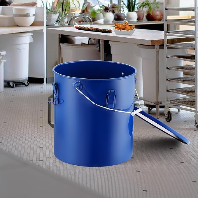VEVOR Fryer Grease Bucket - 6 Gal Carbon Steel Oil Disposal Caddy - Image 8