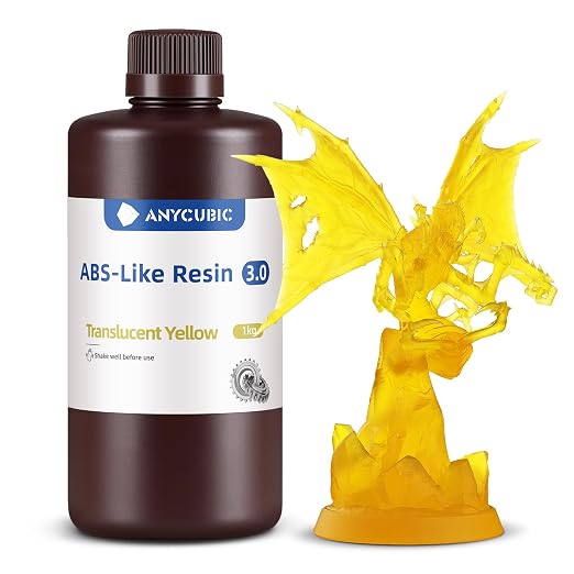 ANYCUBIC ABS-Like Resin 3.0, Upgraded 14K 3D Printer Resin by ANYCUBIC
