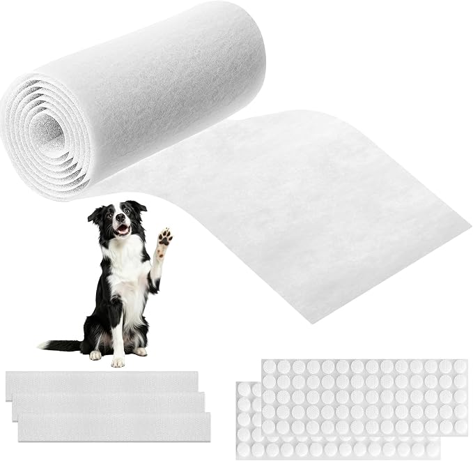 MERV 13 Cut to Fit Air Filter Material, 23 Sq Ft Polyester Filter Roll by EKACO