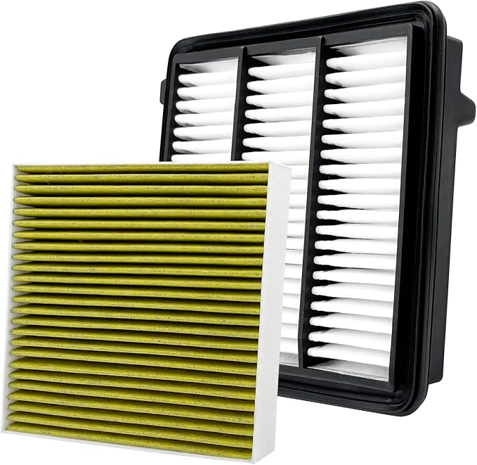2PCS Cabin Engine Air Filter Kits Fits by Capume