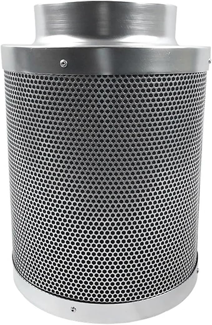 4 Inch Air Carbon Filter Odor Control, Reversible Flange, Pre-Filter Included - Image 2