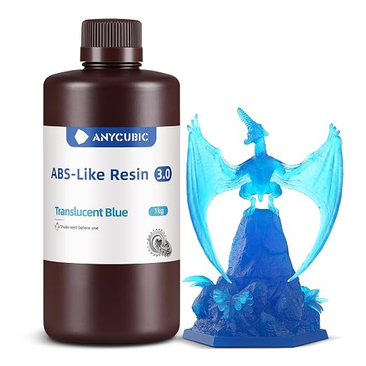 ANYCUBIC ABS-Like Resin 3.0, Upgraded 14K 3D Printer Resin by ANYCUBIC