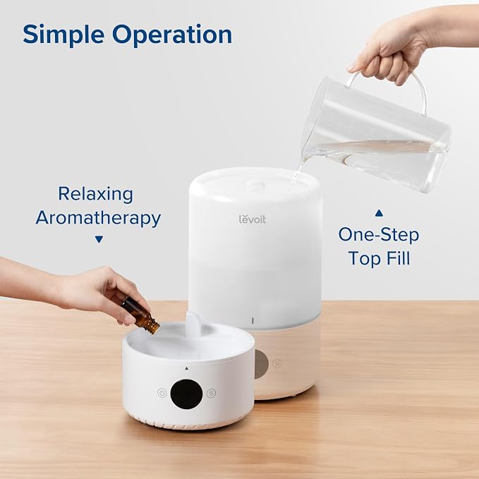 Levoit Smart Cool Mist Top Fill Humidifiers - Image 6