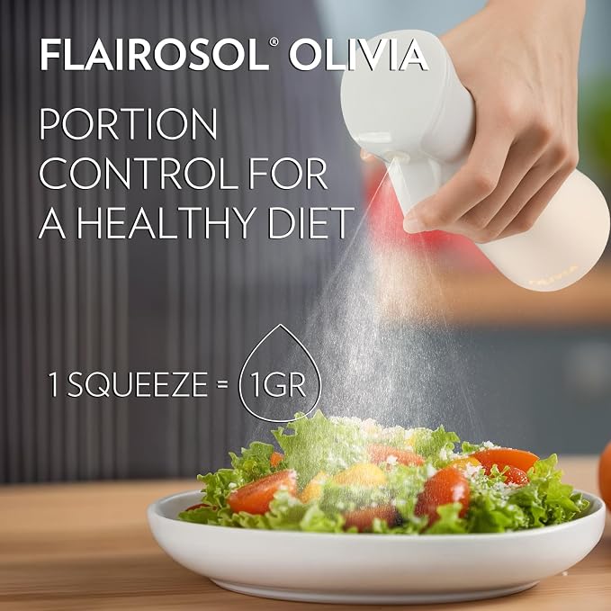 FLAIROSOL OLIVIA Oil Sprayer for Cooking, 200ml Glass Olive Oil Sprayer - Image 3