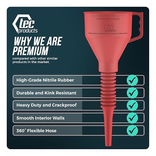 TEC Products FlexAll Long Flexible Funnels - Image 3