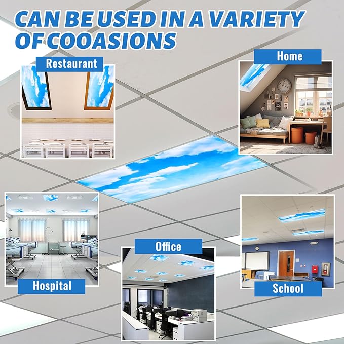 Patelai 8 Pack Fluorescent Light Covers - Image 4