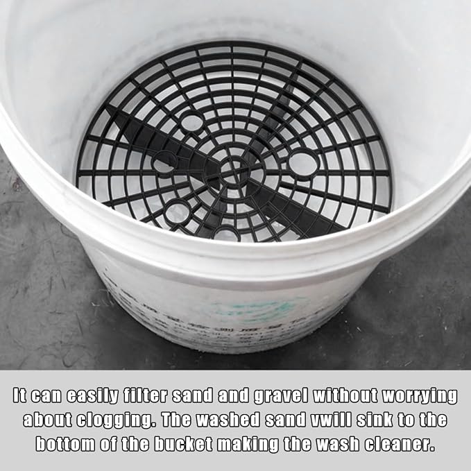 2 PCS Car Wash Bucket Insert, Dirt Guard Bucket Insert Helps Remove Dirt Debris - Image 5