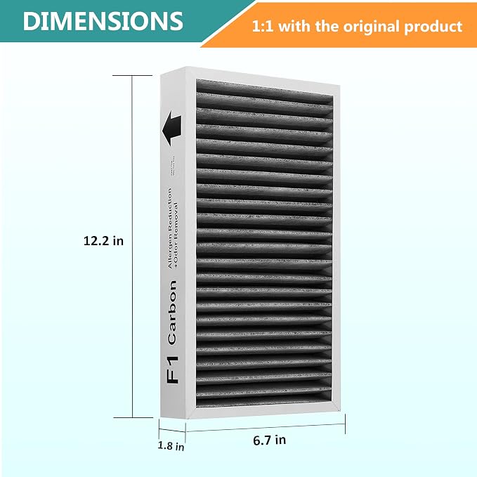 F1 Filter Allergen Reduction + Odor Removal, Compatible - Image 3
