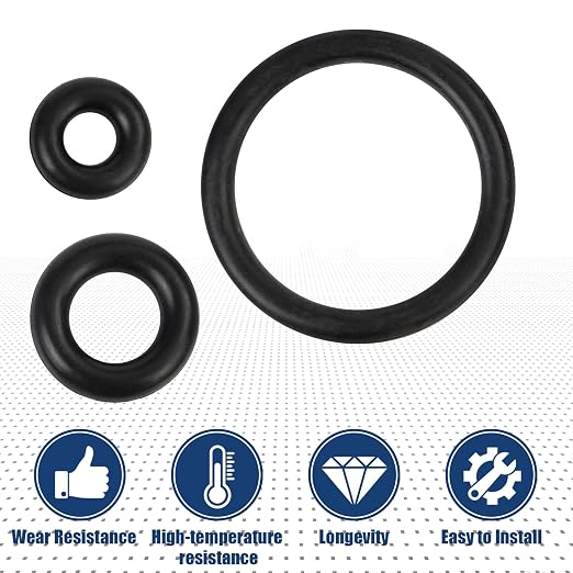 Fuel Bowl Seal Kit Fuel Filter Bowl Drain Valve Housing O Ring Seal Kit - Image 5