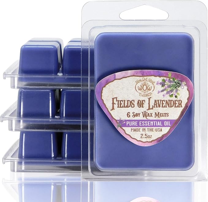 Lavender Essential Oil Wax Melts by WayOutWestCandles