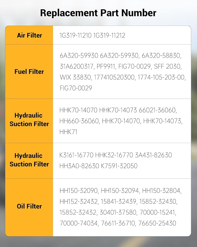 77700-05389 Maintenance Filter Kit Fit - Image 6