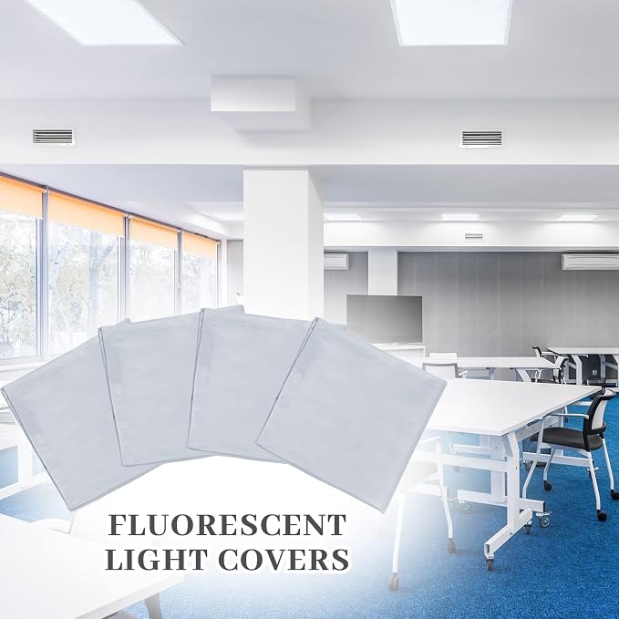 Patelai 4 x 2 Feet Fabric Fluorescent Light Cover - Image 6