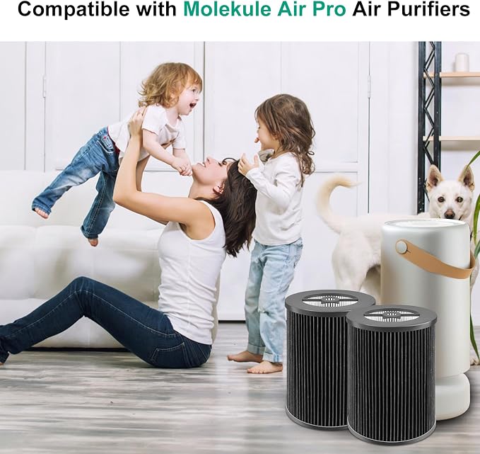 2 Pack Air Pro PECO-HEPA Filters Replacement Compatible - Image 3