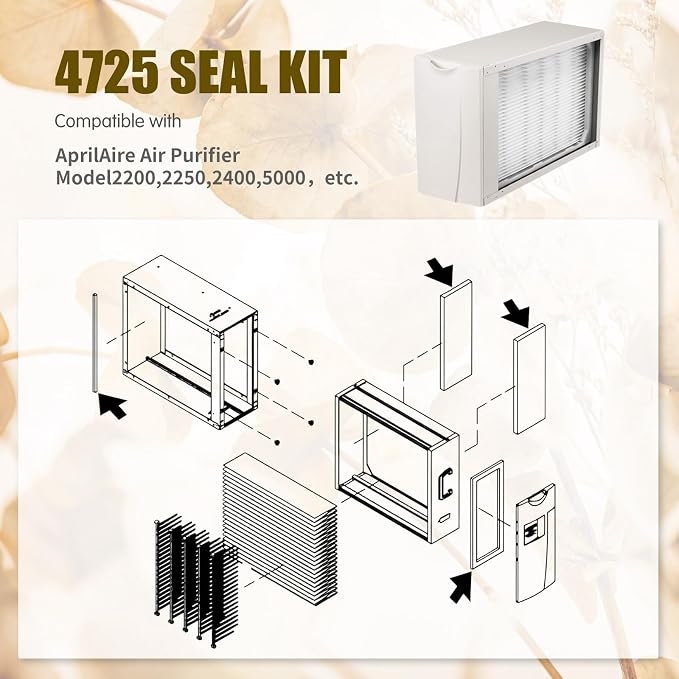 4725 Universal Door Seal Kit Compatible - Image 2