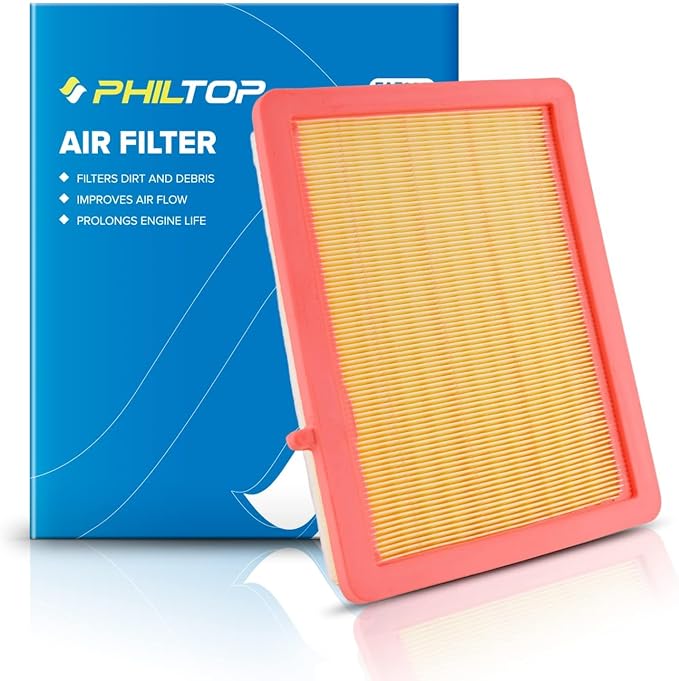 PHILTOP Engine Air Filter, Compatible by PHILTOP