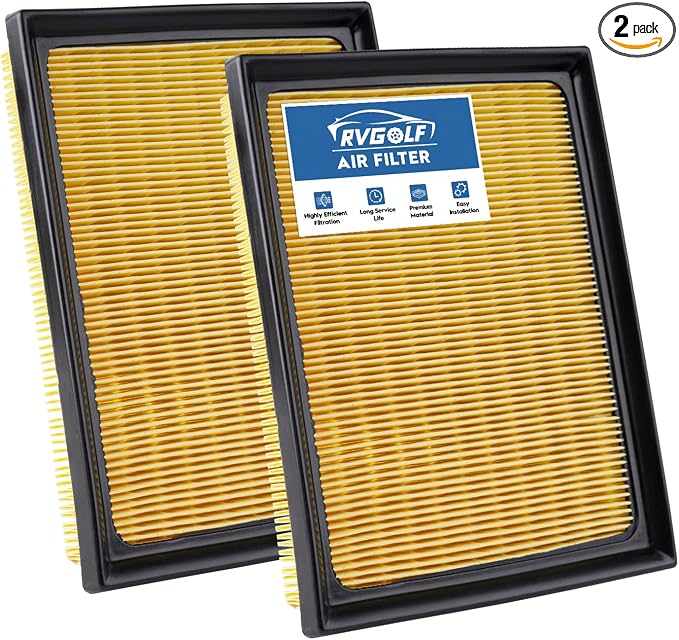 2PCS Engine Air Filter Fit for 2010-2015 Prius, 2011-2017 Lexus CT200h by RVgolf