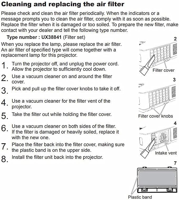 AWO UX38841 Replacement Air Filter - Image 5
