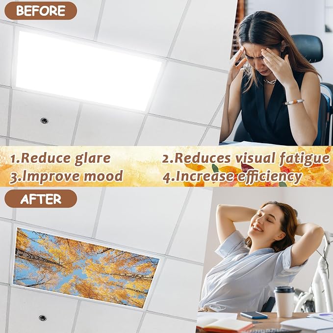 12 Pcs Fluorescent Light Covers - Image 4