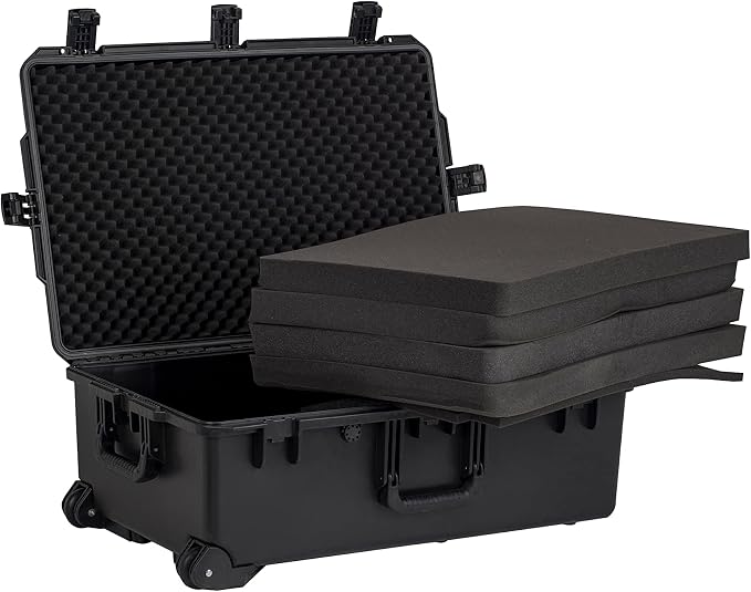 MEIJIA Portable All Weather Waterproof Camera Case, Customizable Fit Foam - Image 2