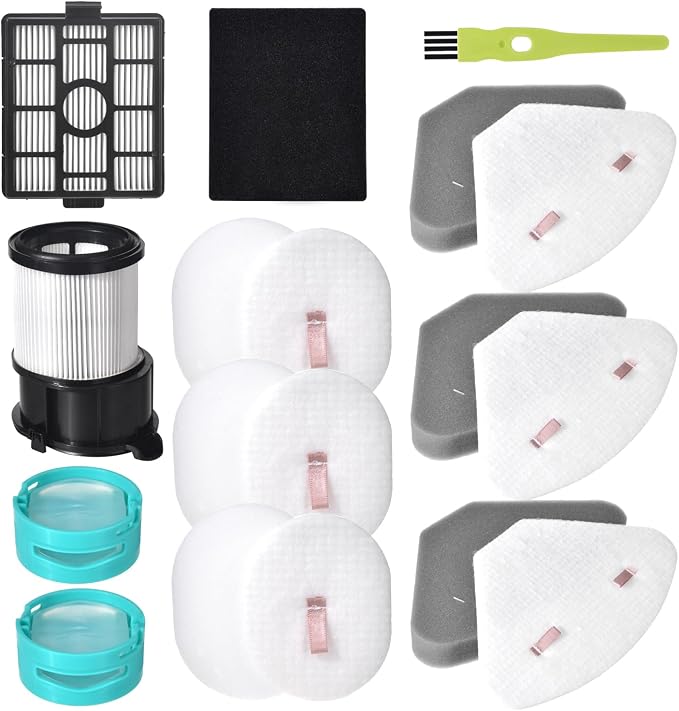 IP3251 Replacement Filter Kit for Shark IP3251, IP3124 PowerDetect Vacuum by Auberaler