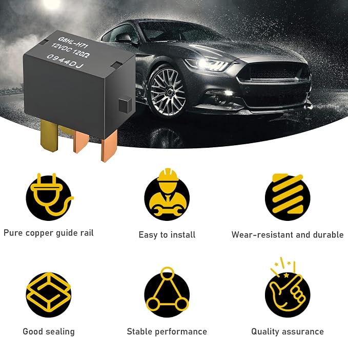 Ohleats 4PCS Car AC Relay, G8HL-H71 AC and Starter Relays Replace 39794-SDA-A03 - Image 6