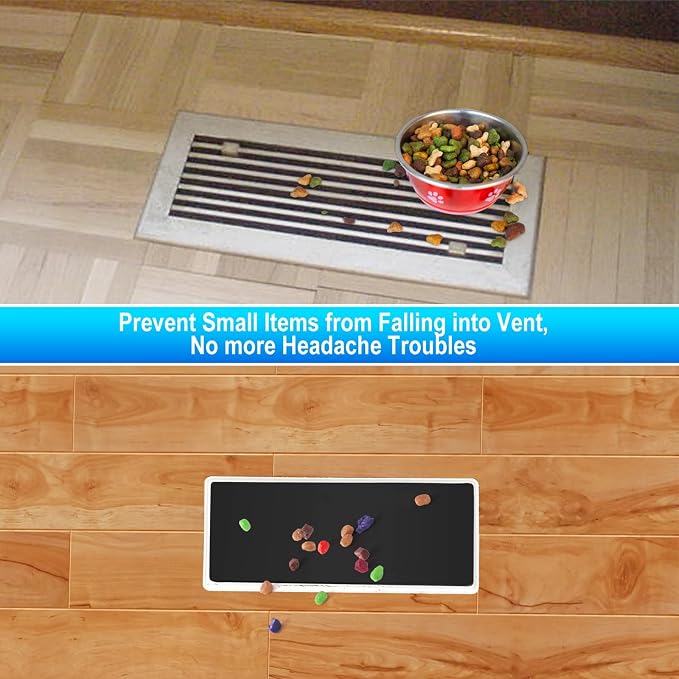 Magnetic Floor Register Vent Covers, 4 x 10 Inch Superior Hold Vent Covers - Image 5