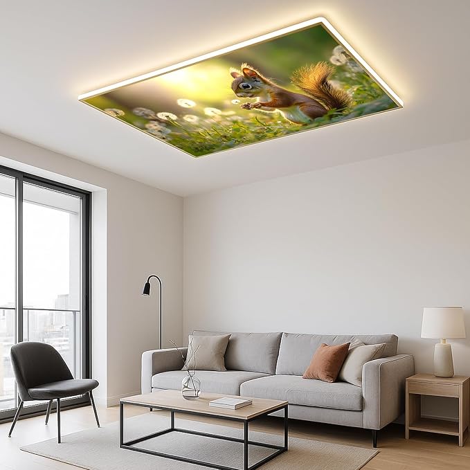 2 Pack Fluorescent Light Covers 4x2 ft Magnetic Light Covers - Image 7