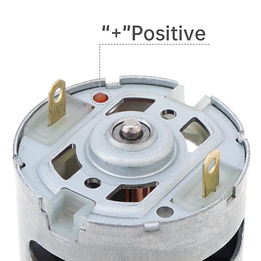 RS555 DC Motor 21V 30000RPM Dual Ball Bearing Blower Motor Universal Replacement - Image 7