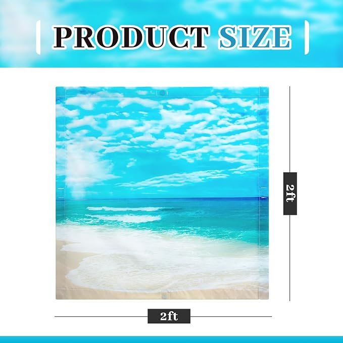 VIHOSE 4 Pcs 2 x 2 Feet Fluorescent Light Covers - Image 2