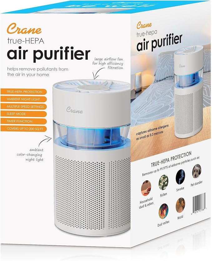 Crane True HEPA Air Purifier - Image 7