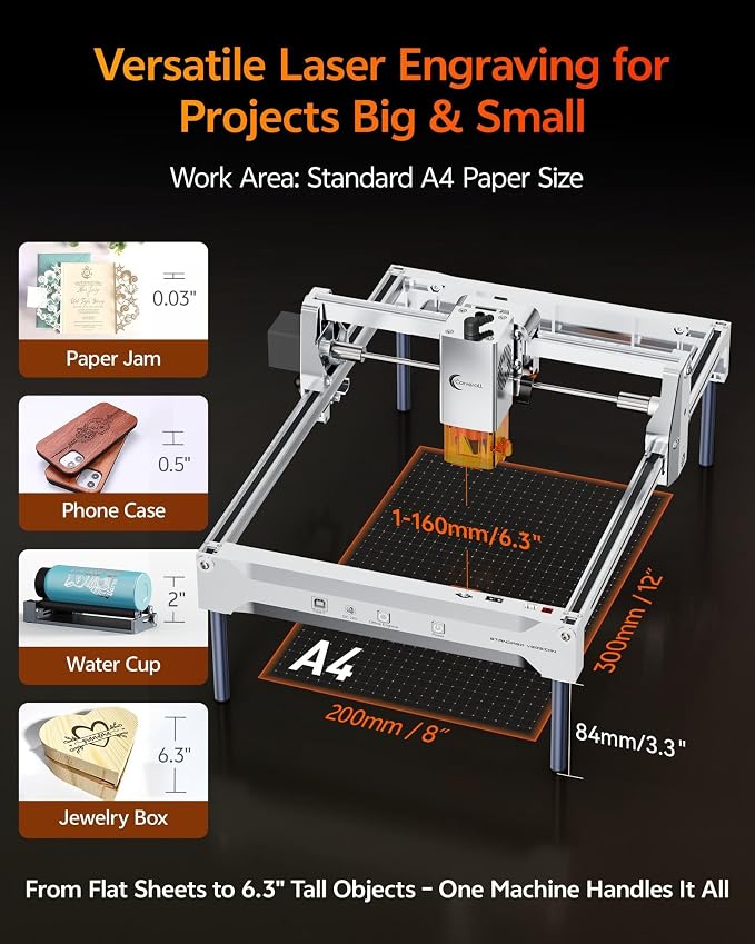 Laser Engraver 12W Laser Engraving Machine - Image 2