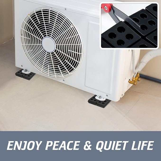 Flamorrow Anti Vibration Pad, Air Conditioner Unit, Dryer and Washer - Image 8
